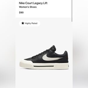 Nike court legacy lift